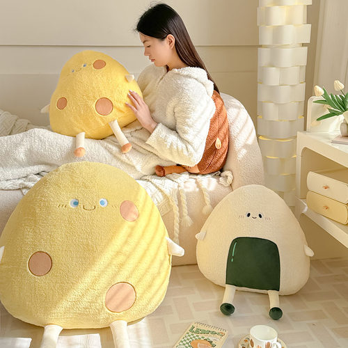 可爱床头靠垫 饱满支撑腰部  缓解腰部压力