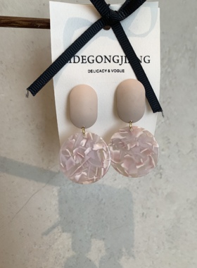 Atelier Koa日本手工滴胶耳环