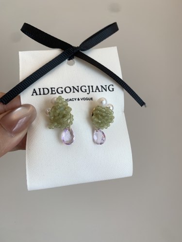 Atelier Koa日本手工珠管耳环