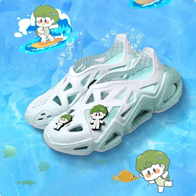 匹克态极洞洞鞋男女天空之城丽莎联名防滑防水沙滩运动凉鞋户外鞋