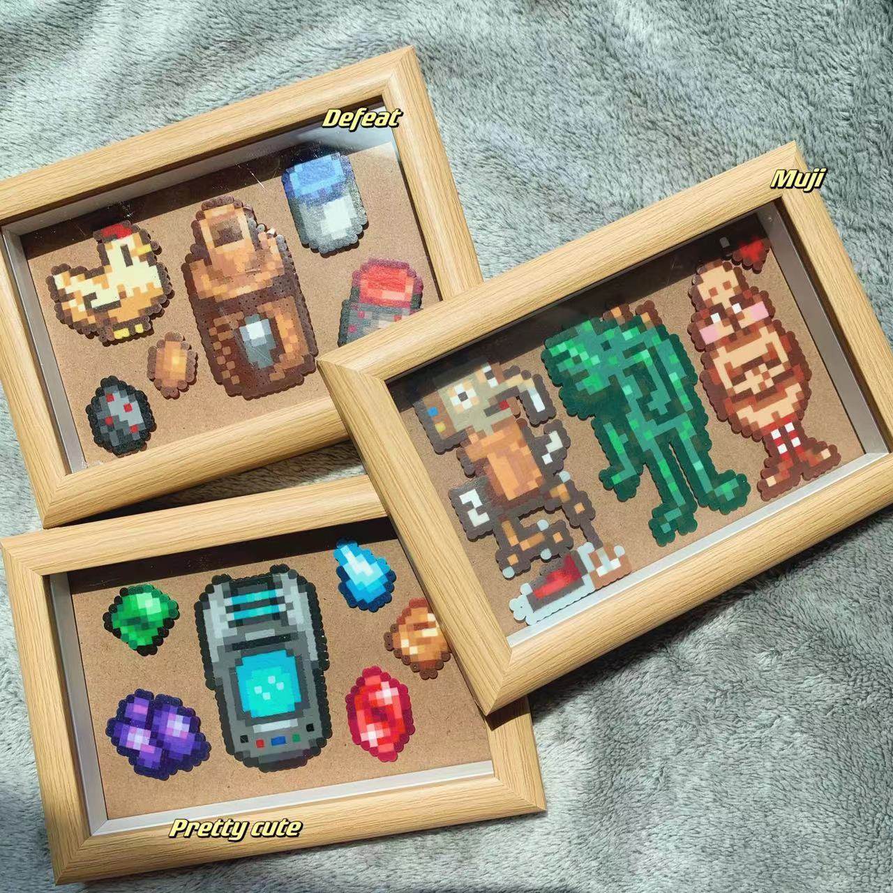 【主题相框】星露谷物语周边 相框摆件拼豆礼物 拼豆成品生日礼物