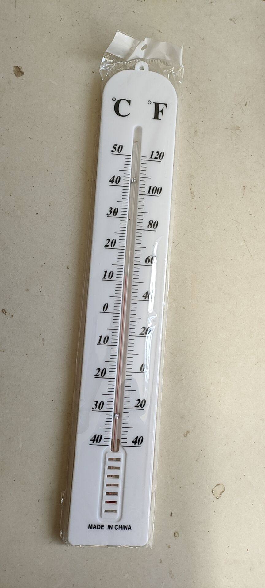 教学演示用温度计大温度计40厘米长-20-50摄氏度 幼儿园大棚实验