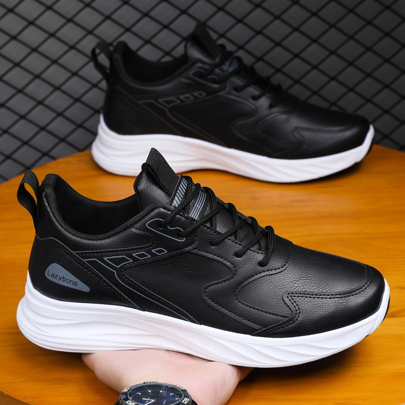 秋冬款超轻运动休闲跑步男女学生防水透气板鞋(保罗)