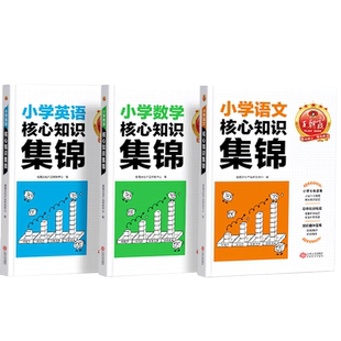 王朝霞核心知识集锦语文数学英语基础小学知识大盘点一二三四五六年级小学知识大全手册人教版小升初考点初中衔接课堂学霸随堂笔记