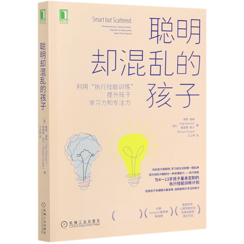 BK聪明却混乱的孩子(利用执行技能训练提升孩子学习力和专注力)