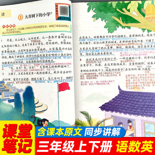 三年级上下册课堂笔记人教版