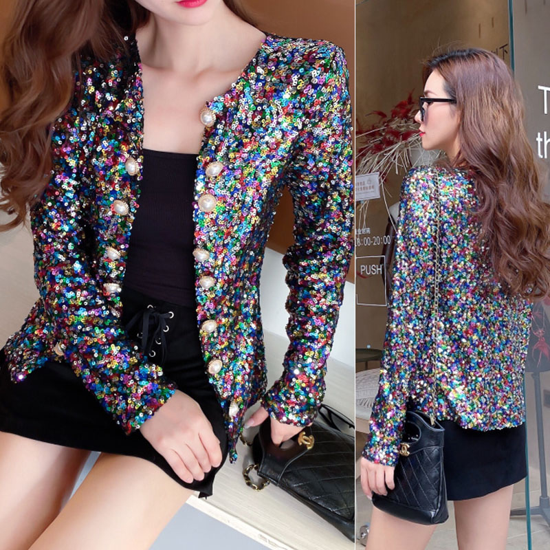 短款西装小外套欧美街头