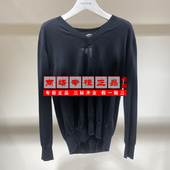 专柜正品 直发 Marisfrolg玛丝菲尔绵羊毛针织衫 A1DE3851M 2180