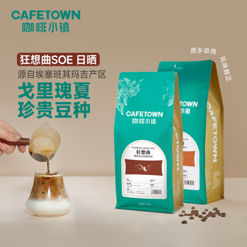 咖啡小镇瑰夏SOE意式咖啡豆