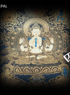 手绘组合定制专拍唐卡