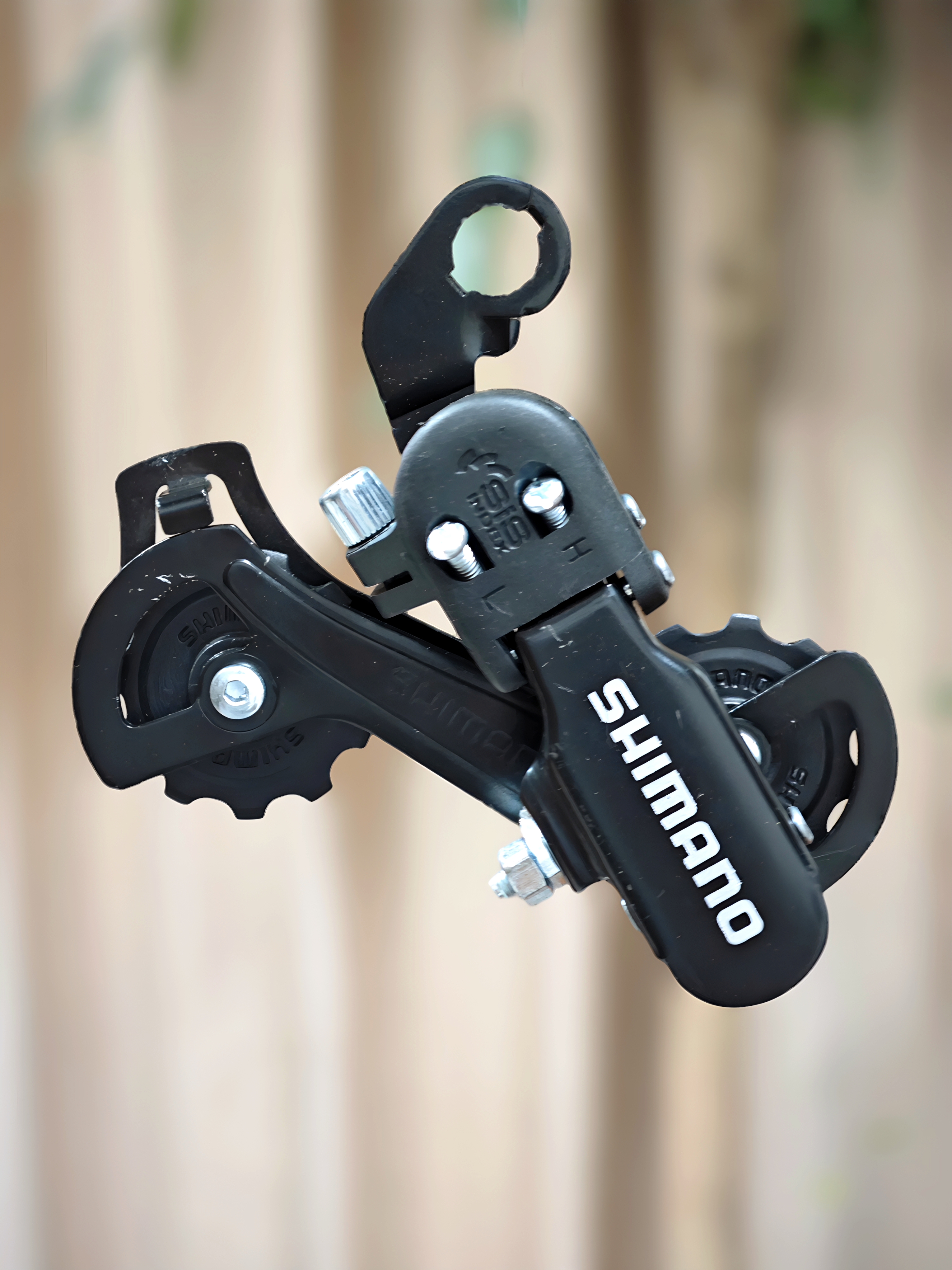 禧玛诺SHIMANO RD-TZ31后拨变速器6速/7速通用眼拨山地车折叠车