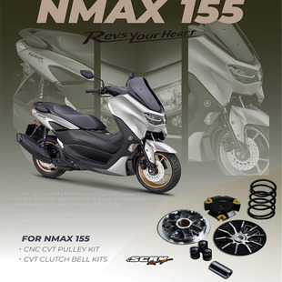 水冷BWS SCRK改装 NMAX NVX劲战六代 SMAX155传动套件开闭盘 FORCE