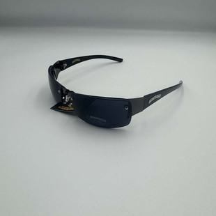 出口美国西海岸原单太阳镜时尚无框切边窄框个性明星款墨镜