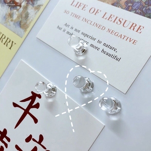 强磁铁圆形强力磁铁彩色透明磁图钉 办公教学磁铁固定磁石吸铁石