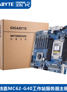 技嘉MC62-G40 远程管理四显卡工作站服务器主板支持撕裂者5995WX
