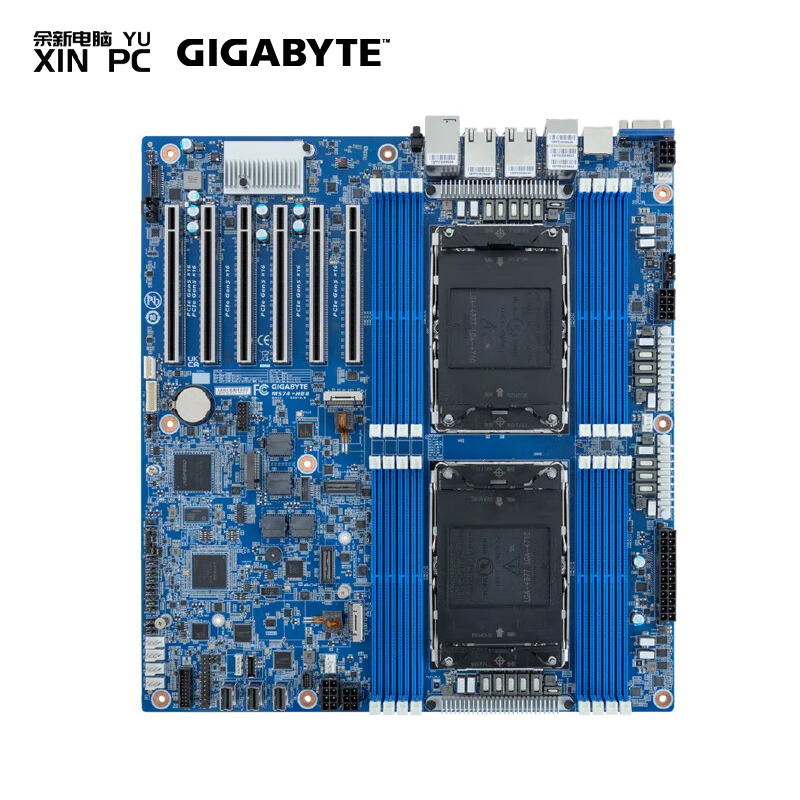 技嘉 GIGA-BYTE MS74-HB0六代至强CPU双万兆 LGA 4710 DDR5内存