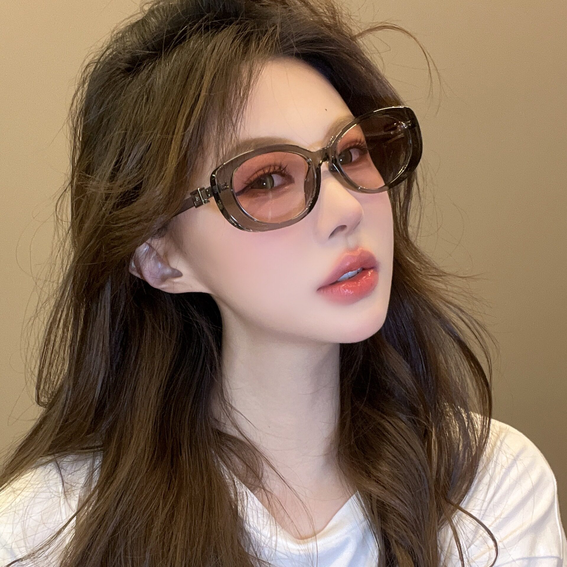 韩国GM新款猫眼高级感偏光太阳镜