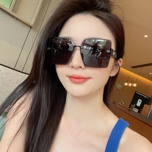 MOSNT女士显脸小太阳镜防紫外线素颜大框开车墨镜 韩国GENUE