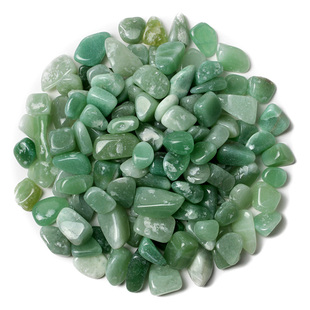 蓝绚丽东陵玉碎石 绿东陵小颗粒装潢材料 铺鱼缸花盆绿色石头