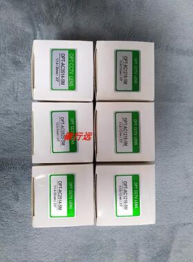 议价OPT CCTV LENS 镜头OPT-AC0825-5M 1:2.5/8mm/2/3