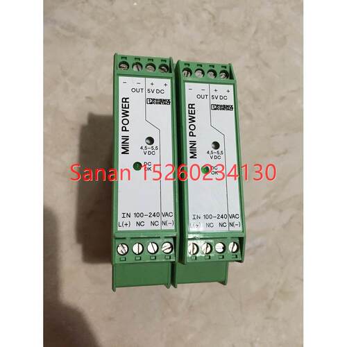议价MINI-PS-100-240AC/5DC/3 2938714 菲尼克斯 开关电源