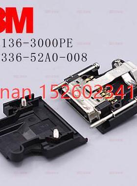 议价3M连接器MDR 10136-3000 10336-52A0-008 36芯伺服插头