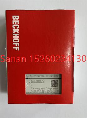 议价EL3062 EL4022 EL3052倍福模块3004封EL5152