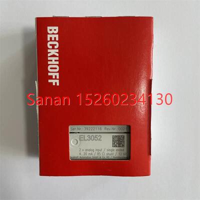 议价EL3062 EL4022 EL3052倍福模块3004封EL5152