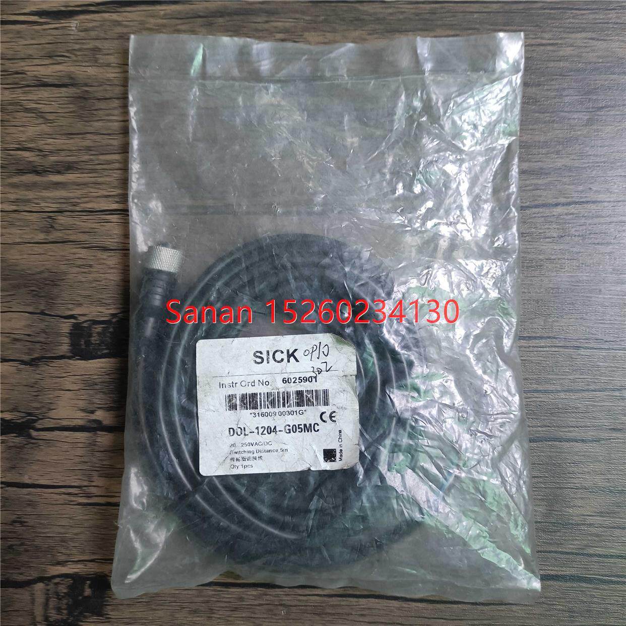 议价 SICK DOL-1204-G05MC 6025901 传器连接线