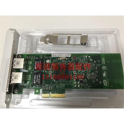 议价intel E1G42ETBLK 双口千兆电口网卡 82576GB PCeX4 E1G42ET