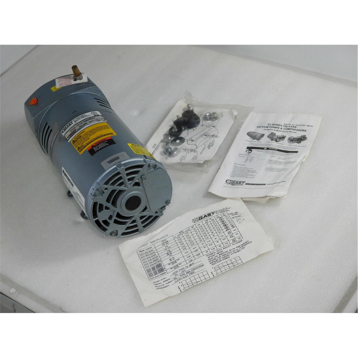 议价GAST真空泵0523-V4-Q21DX 82R642-P112B-H302CX 3HBE-31T-M30