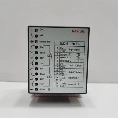 议价REXROTH VT-MSPA 2-525-10/V0 ,放大器模块