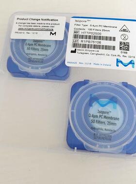 议价默克密理博Isopore表面滤膜PC过滤膜0.4um25mmHTTP02500