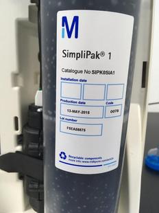 Q纯水机纯化柱子 议价Millipore密理博PR0G000T3纯水柱Milli