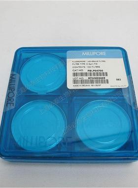 议价FGLP04700 Millipore Fluoropore空气监测疏水PTFE滤膜0.22um