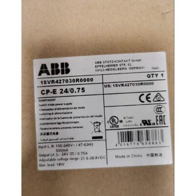 议价 开关电源 CP-E 24/0.75 1SVR42703R0000