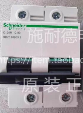 议价C120H 2P D125A A9N19829微型断路器