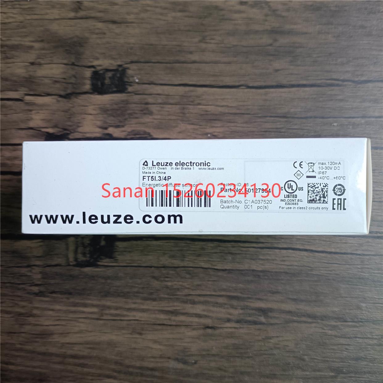 议价 劳易测 50127904 光电传器 FT5I.3/4P