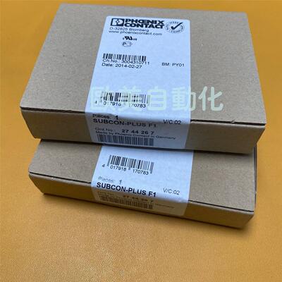 议价PHCENIX CONTACT菲尼克斯 SUBCON-PLUS F1总线连接器 2744267