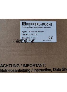 议价OBT500-18GM60-E4 087794 OBT500-1 8GM60-E5倍加福087796