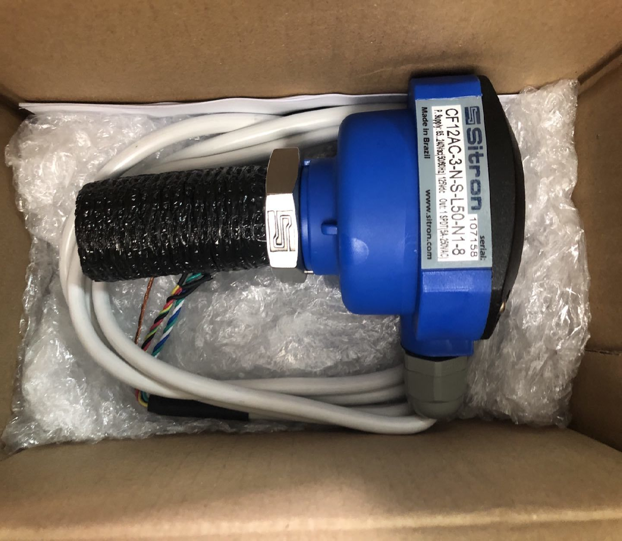 议价SITRON CF12AC-3-N--S-L-50-N-1-8 CF12流量开关