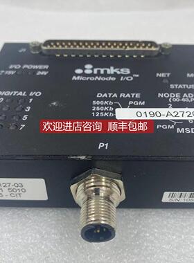 询价MKS MICRONODE I/O AS00127-03 REV.01 5010 MKS-CIT 0190-A2