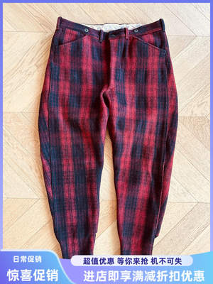 SUPERDUX古董老货户外运动猎装羊毛裤马裤休闲裤