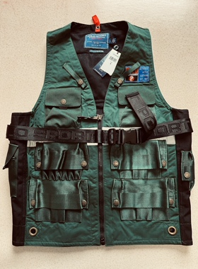 RL限量sportsman系列猎装钓鱼机能马甲外套