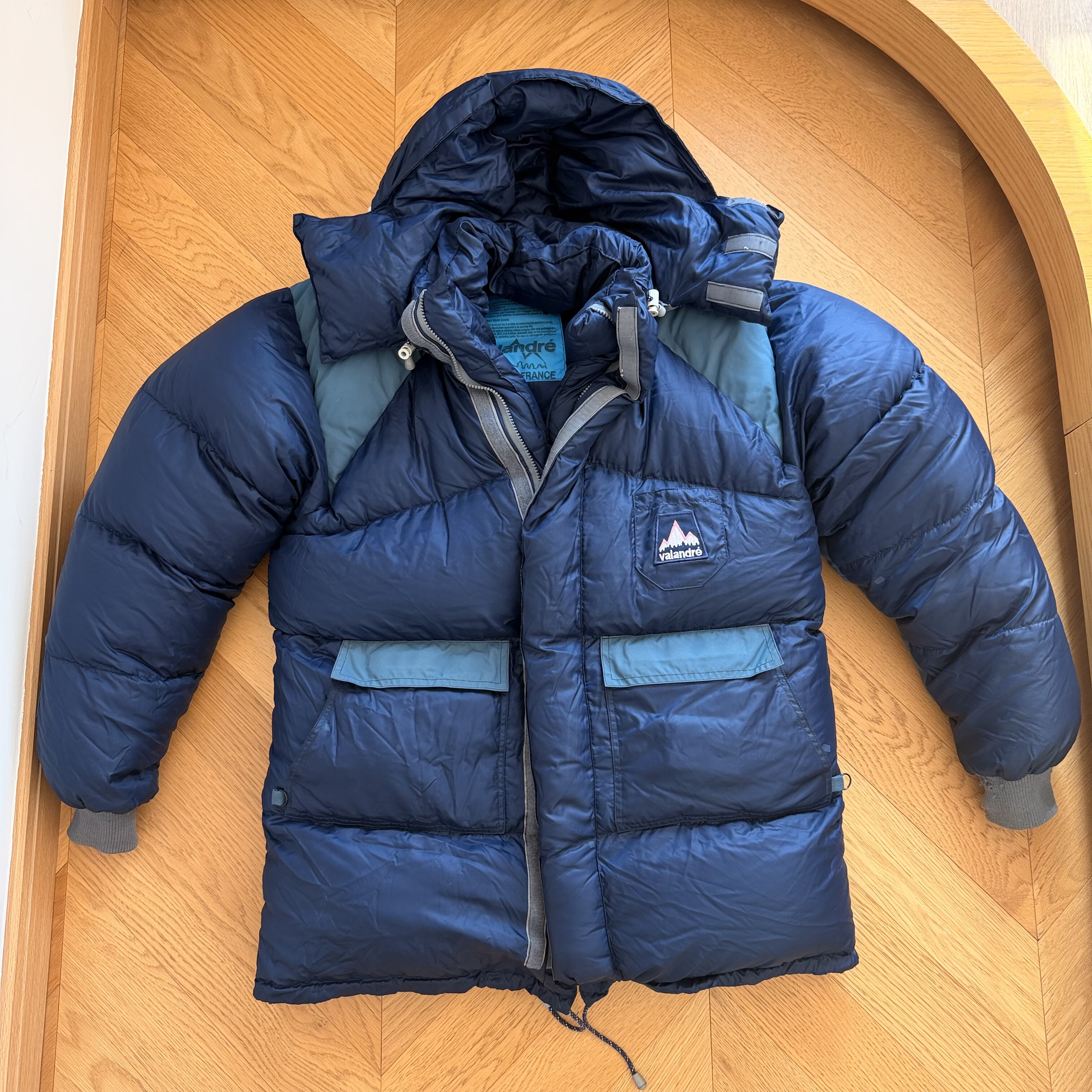 Valandre早期老款旗舰白令海户外登山极地羽绒服鹅绒服