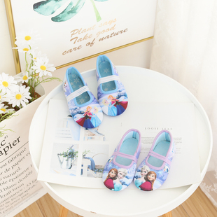 包邮春秋季女童家居鞋公主鞋包跟地板室内拖鞋防滑木地板换脚鞋子