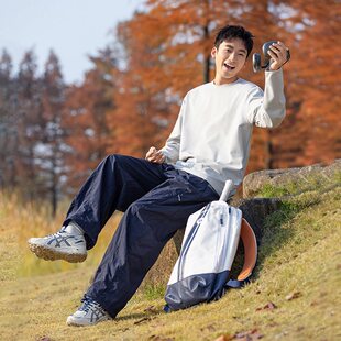 izexx城市通勤户外 复古基础款纯色秋季打底衫内搭男女长袖T恤bf
