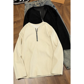 控 港风切片大码 春季 2026 新款 T恤M 特P20 灯芯绒长袖 HT26065