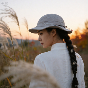 半庭 · 攀山鼠 户外 防晒 男女 透气 软顶 露营可折叠帽子 10184
