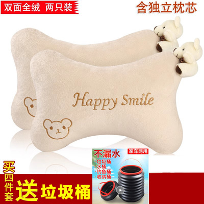 汽车头枕护颈枕卡通创意车载座椅